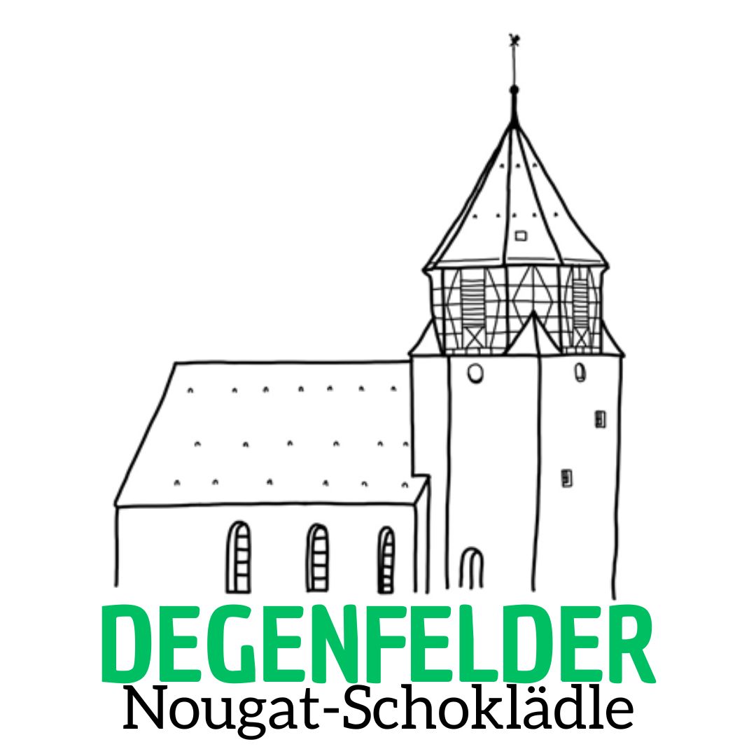 Degenfelder Nougat-Schoklädle 23g schwäbisch