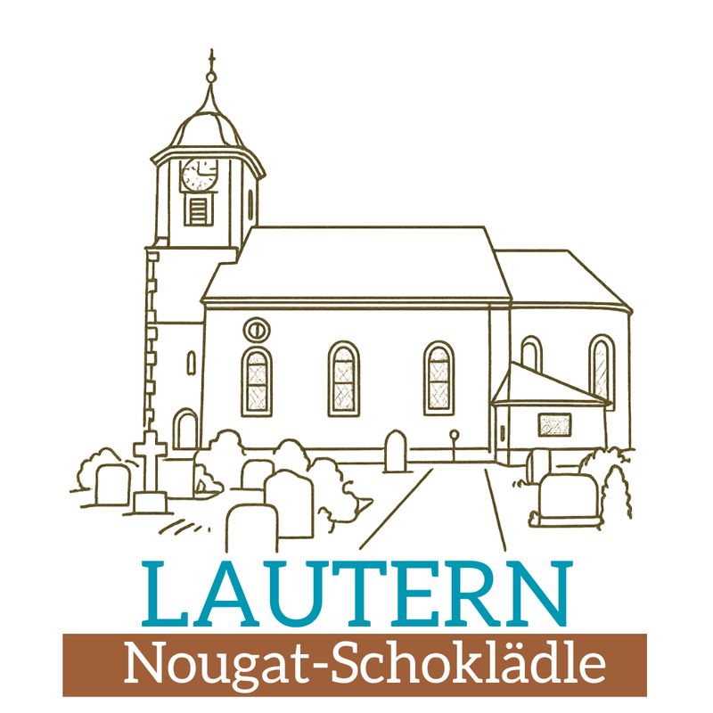 Nougat Schoklädle "Lautern" Vollmilch 23 g