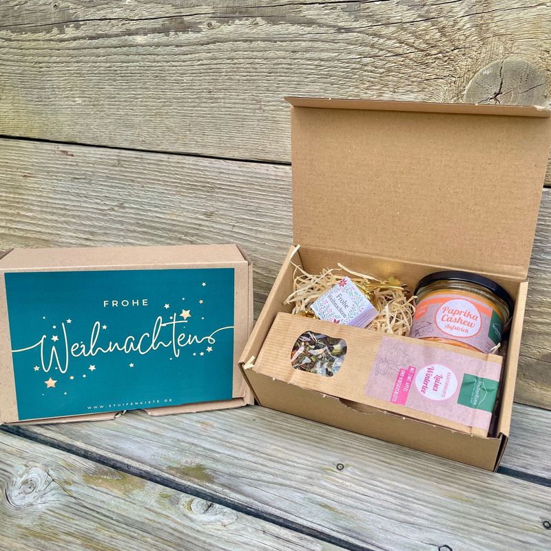 Winterzeit Bronze Geschenkschachtel Winterzeit Bronze Geschenkschachtel