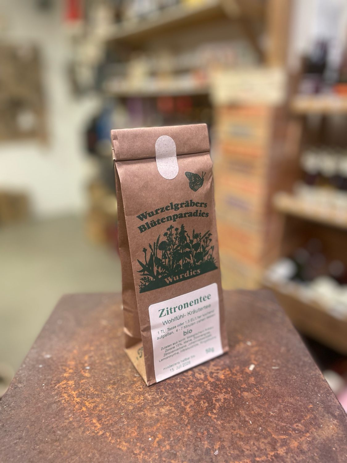 Zitronentee Wohlfühl- Kräutertee 50g Zitronentee Wohlfühl- Kräutertee 50g