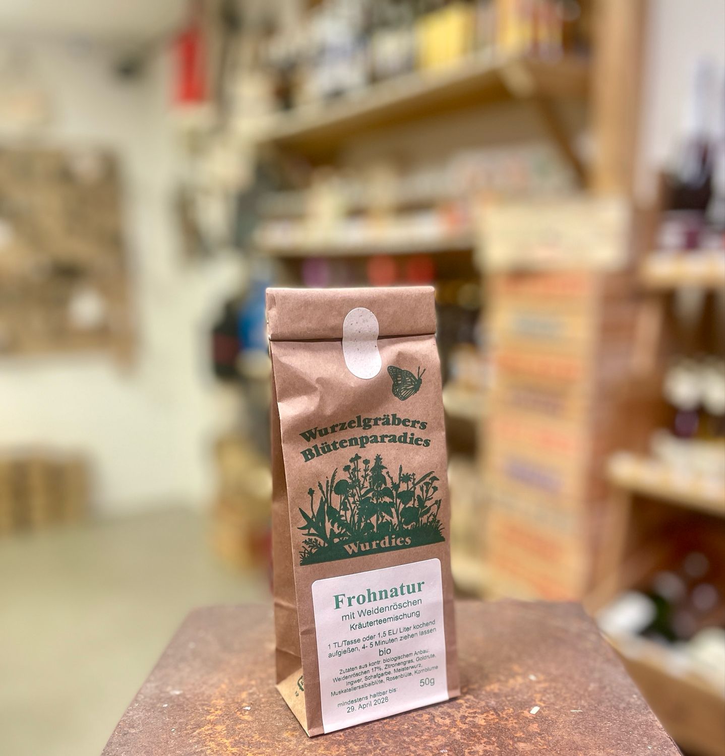 Frohnatur mit Weidenröschen Kräuterteemischung 50g Frohnatur mit Weidenröschen Kräuterteemischung 50g