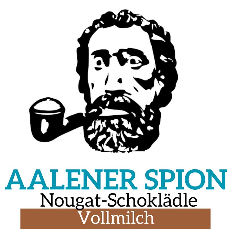 Nougat Schoklädle (Aalener Spion) 23 g