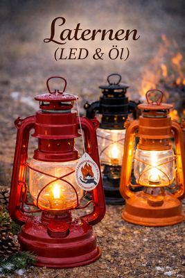 Laternen (Öl und LED)