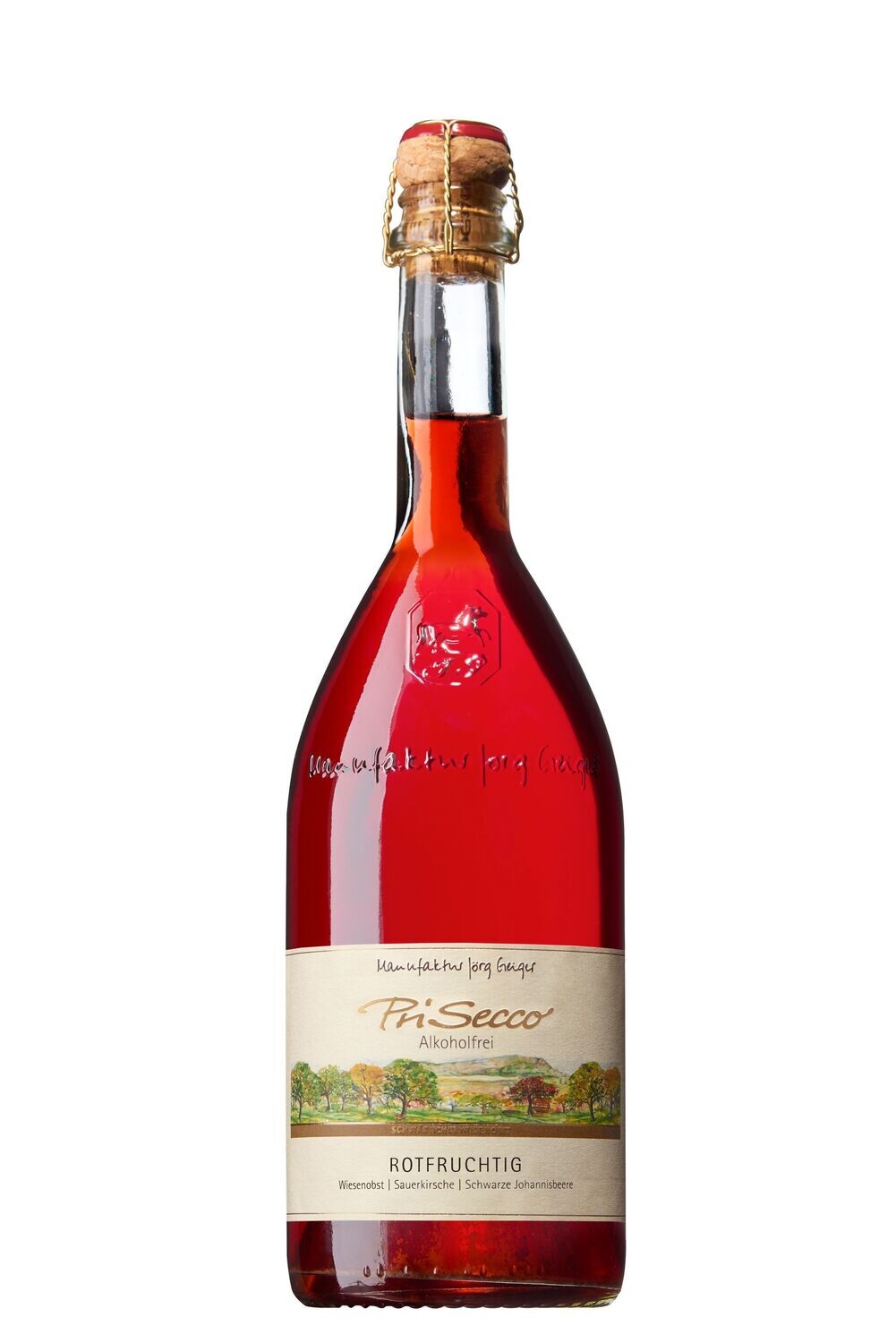 PriSecco Rotfruchtig -alkoholfrei 0,75 l