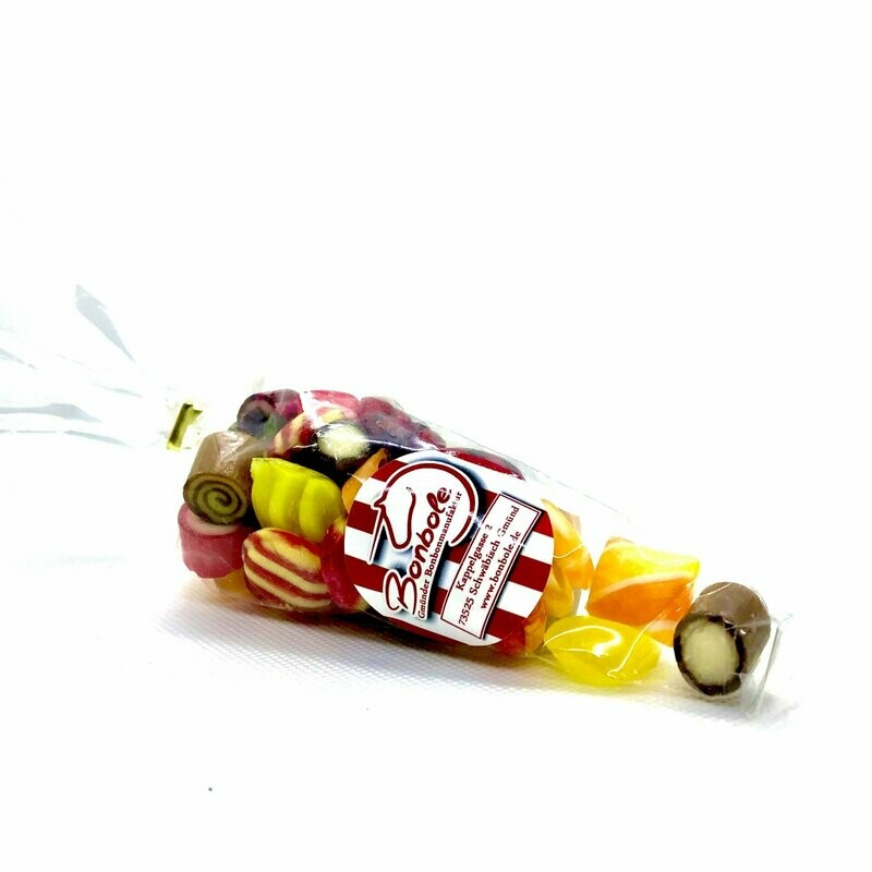 Bunter Mix Fruchtbonbons 100 g Spitztüte – Bunte Bonbonmischung mit fruchtigen Aromen ?? Bonbole