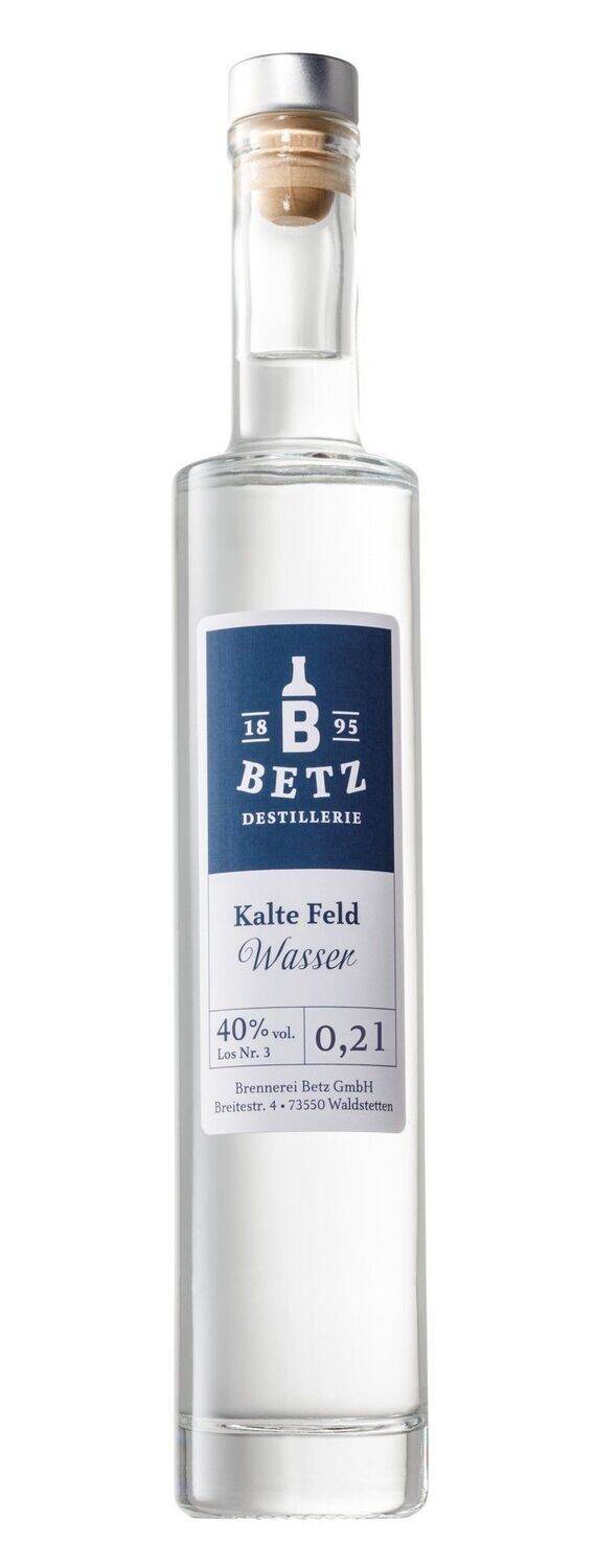 Kalte Feld Wasser Kräuterspirituose 40 % vol. 200 ml Kräuterlikör ? Kalte Feld Wasser Kräuterspirituose 40 % vol. 200 ml Kräuterlikör ?