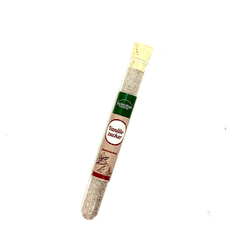 Vanillezucker Bourbon-Vanille im Reagenzglas 18 g ?