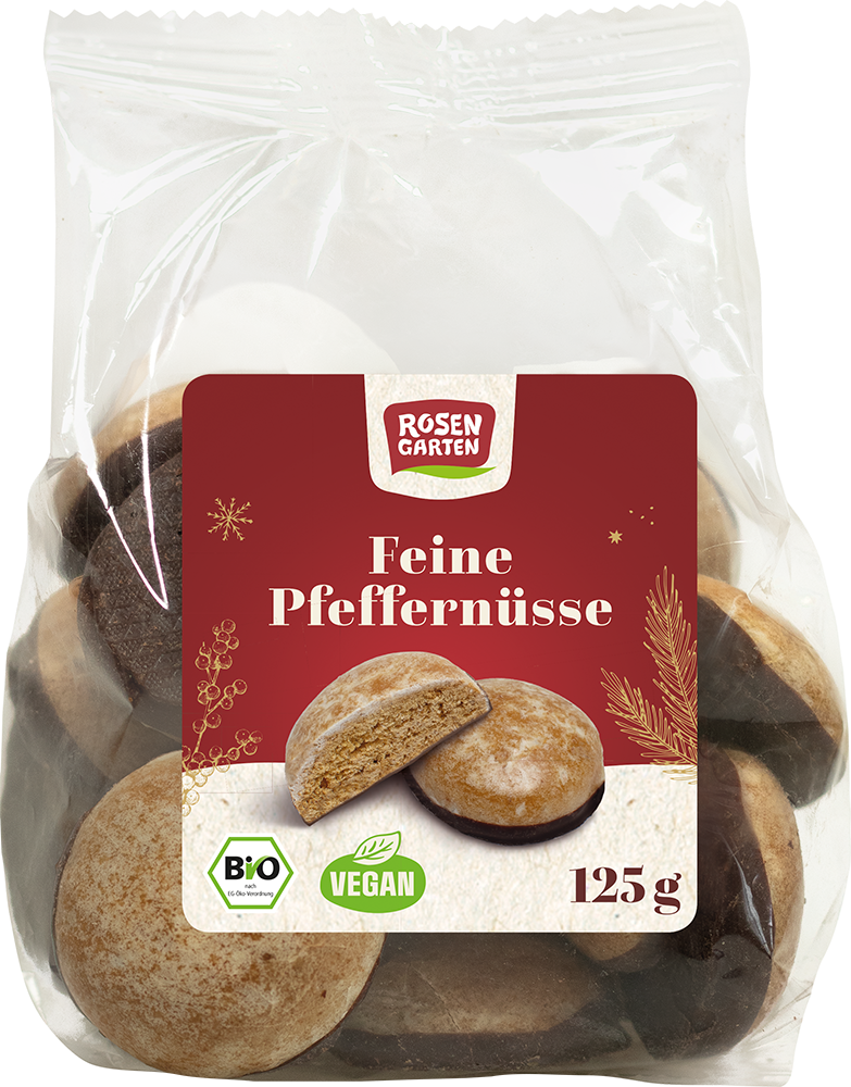 Pfeffernüsse mit Zartbitterboden Bio vegan 125 g ? Pfeffernüsse mit Zartbitterboden Bio vegan 125 g ?