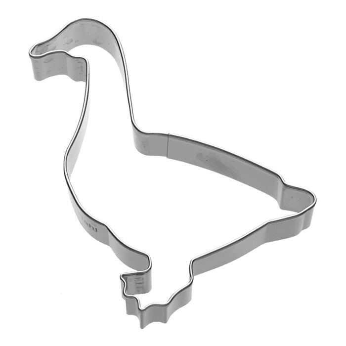 Ausstechform Gans 10,5 cm aus Edelstahl – Plätzchenausstecher Birkmann, spülmaschinengeeignet ? Ausstechform Gans 10,5 cm aus Edelstahl – Plätzchenausstecher Birkmann, spülmaschinengeeignet ?