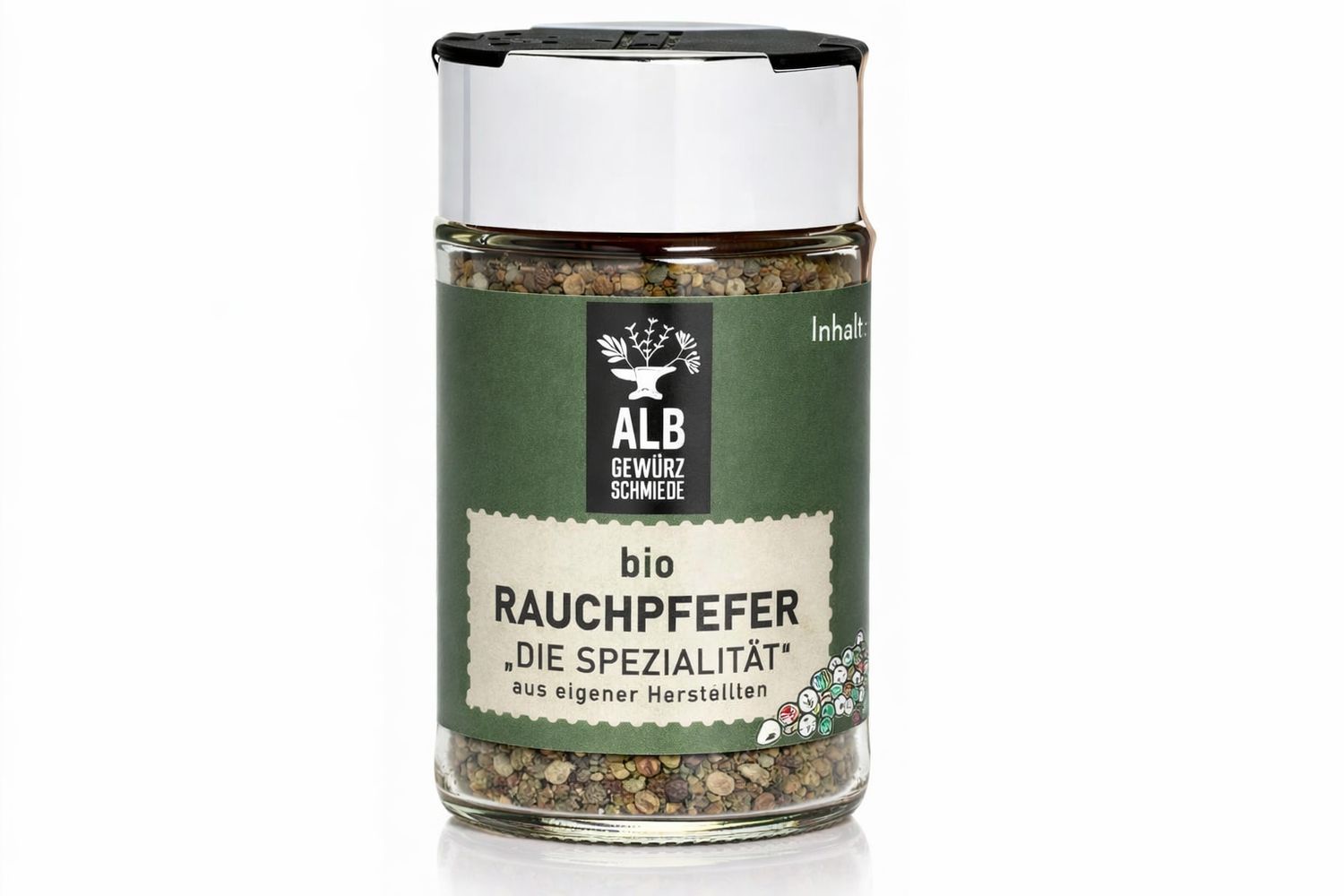 Bio-Rauchpfeffer "Die Spezialität" Streuer 60g