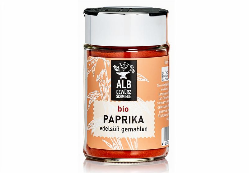 Bio-Paprika edelsüß gemahlen  Streuer 50g