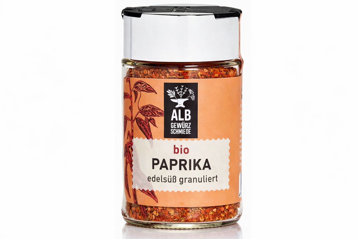Bio-Paprika edelsüß granuliert Streuer 45g