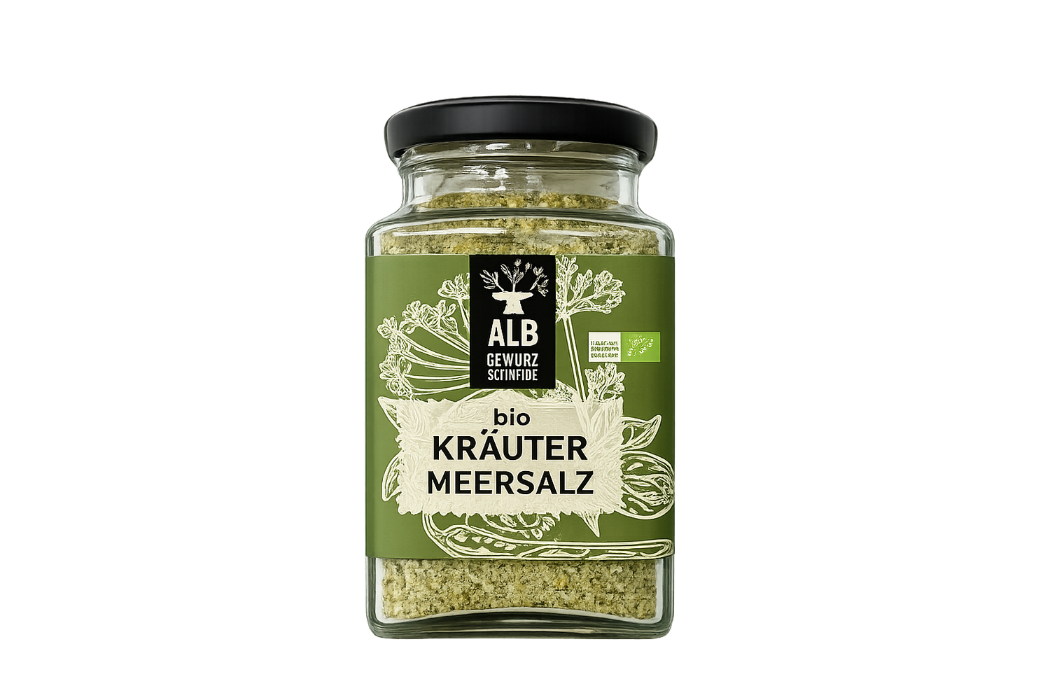 Kräuter-Meersalz Glas 180g