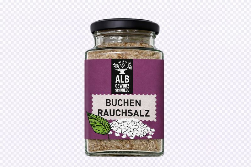Buchen-Rauchsalz Glas 250g