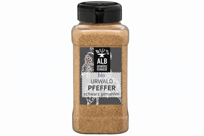 Bio-Urwaldpfeffer gemahlen schwarz Gastro-Pack 450g