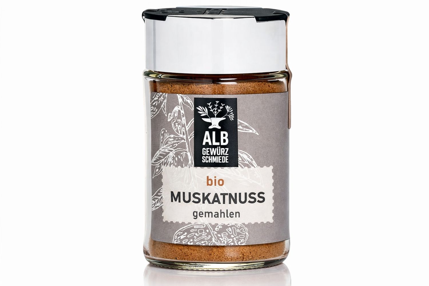 Bio-Muskatnuss gemahlen Streuer 50g