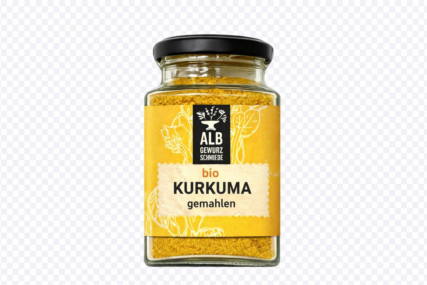 Bio-Kurkuma gemahlen Glas 110g