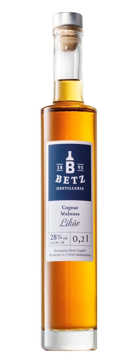 Cognac-Walnuss-Likör 0,2 l – Nusslikör mit feiner Cognac-Note ? Cognac-Walnuss-Likör 0,2 l – Nusslikör mit feiner Cognac-Note ?
