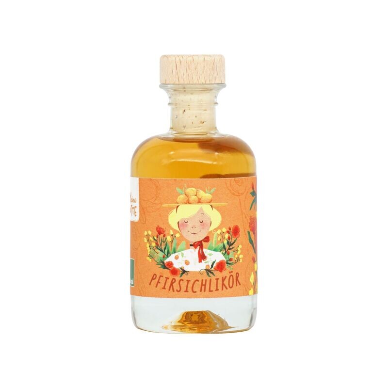 Bio Pfirsichlikör 20 % Vol. – Handgemachter BIO Fruchtlikör mit vollreifen Pfirsichen 40ml ? Bio Pfirsichlikör 20 % Vol. – Handgemachter BIO Fruchtlikör mit vollreifen Pfirsichen 40ml ?