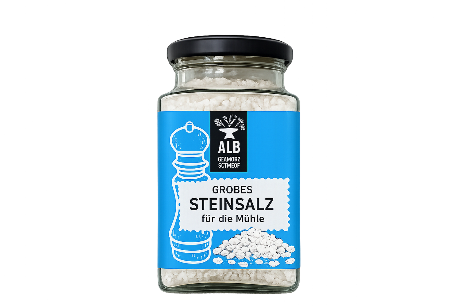 Steinsalz für die Mühle MÜHLENSALZ 250g