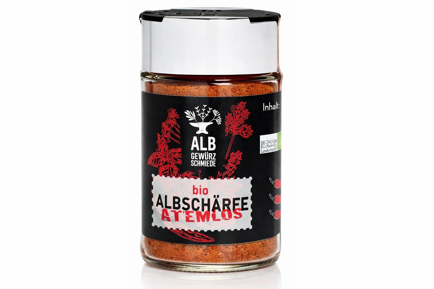 Bio-Albschärfe Atemlos Gewürzmischung Streuer 45g