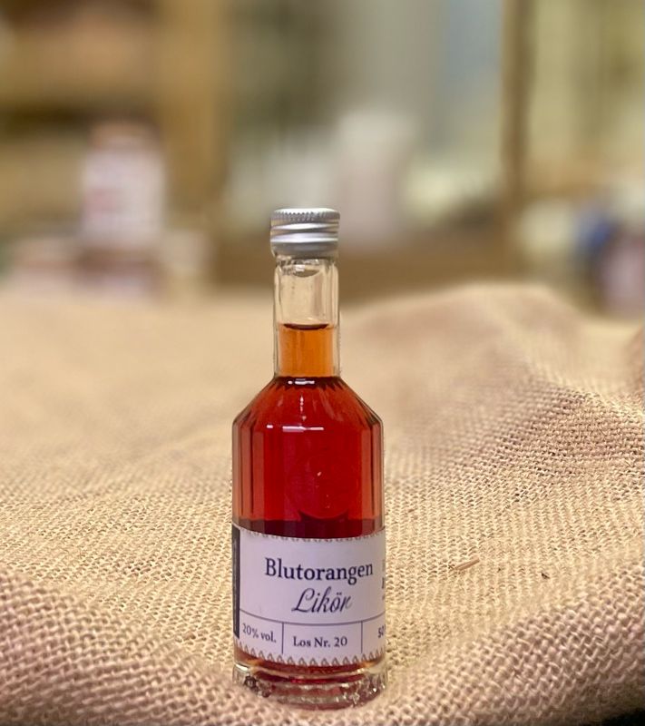 Blutorangenlikör 50 ml Tastingflasche – Fruchtiger Likör mit feiner Bitternote & 25 % vol. ??