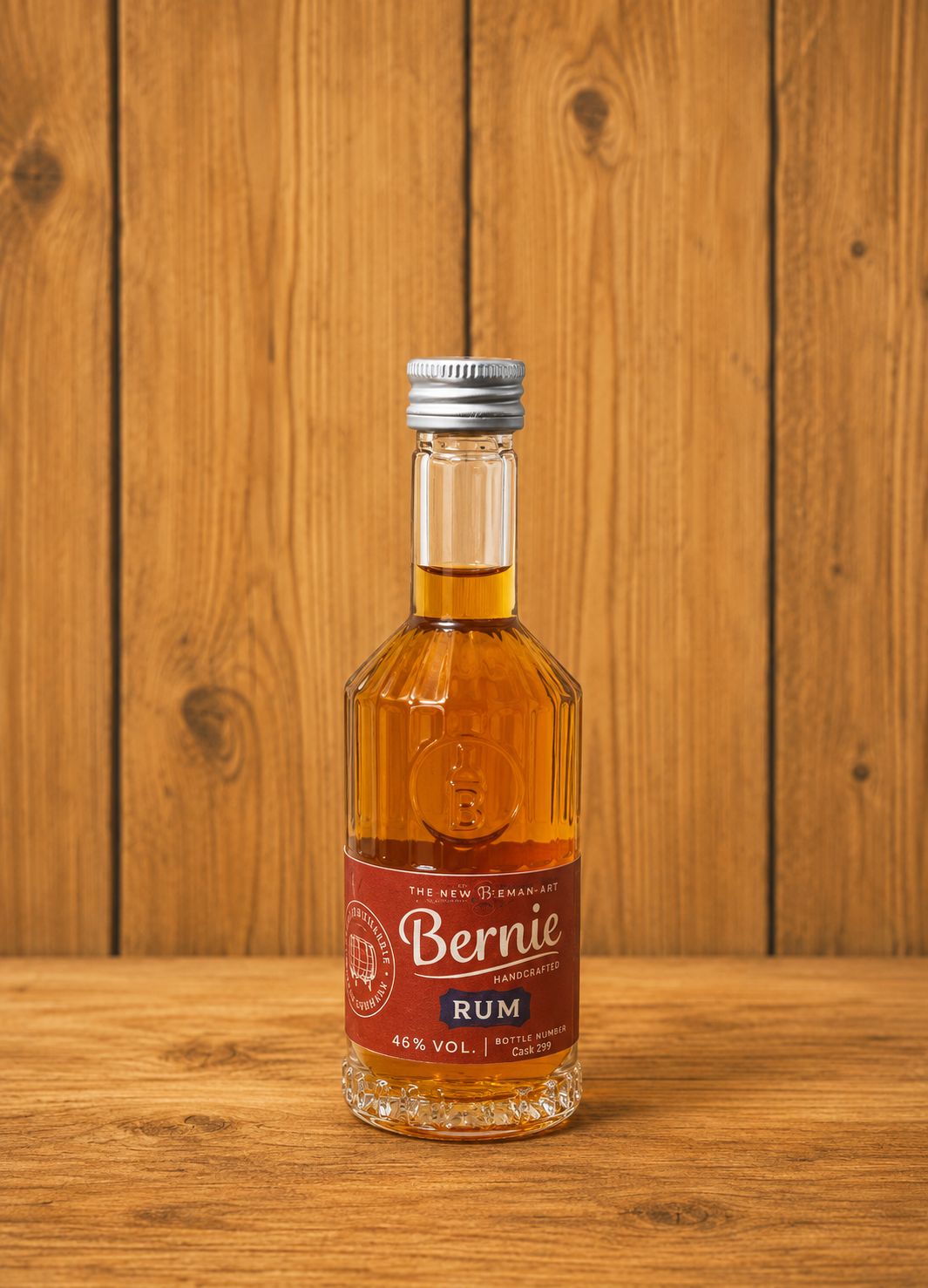 Bernie Rum 0,05 L 46 % Vol. – Gereifter Premium Rum aus dem Eichenfass ? Bernie Rum 0,05 L 46 % Vol. – Gereifter Premium Rum aus dem Eichenfass ?