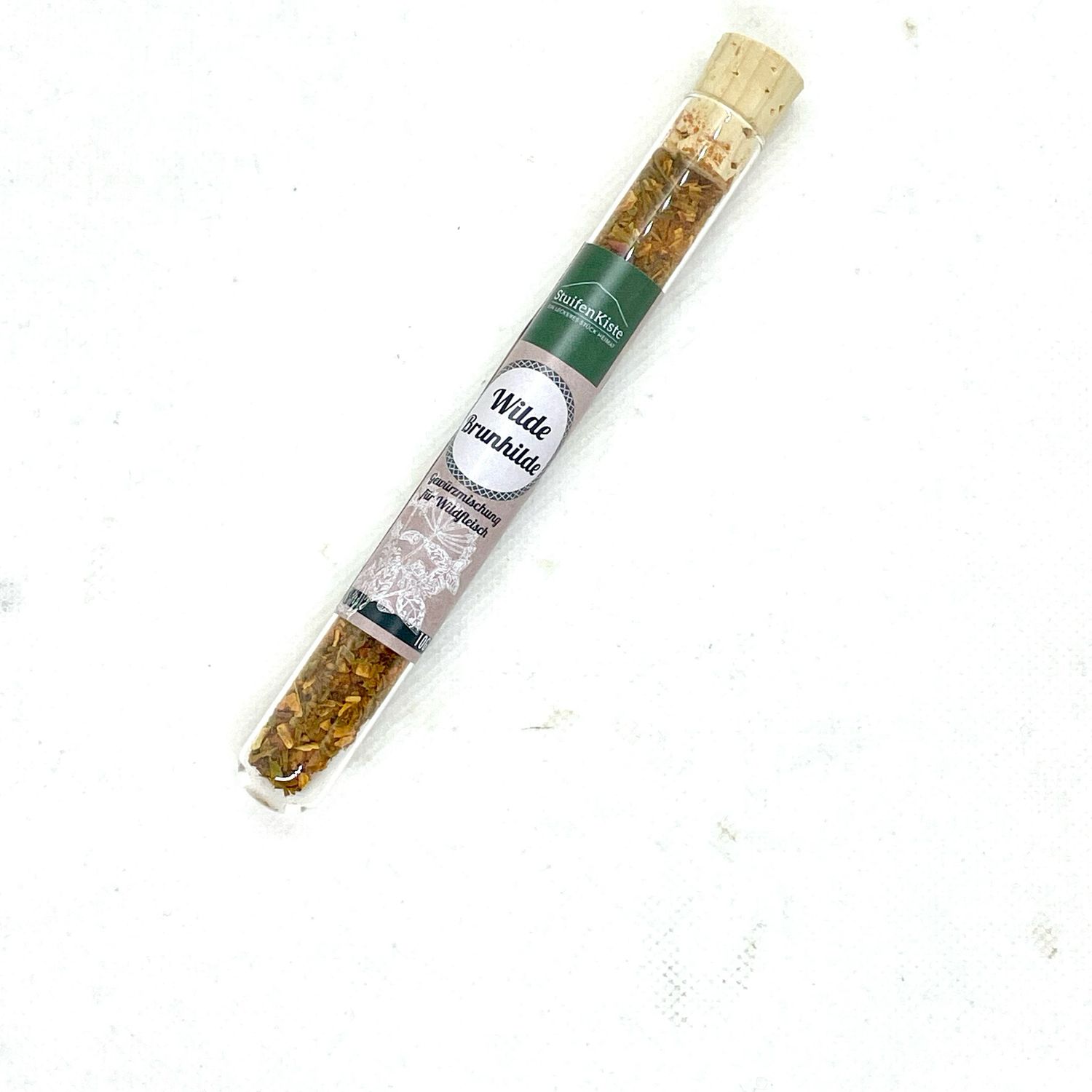 Wild Gewürzmischung „Wilde Brunhilde“ im Reagenzglas 10 g ? Wild Gewürzmischung „Wilde Brunhilde“ im Reagenzglas 10 g ?