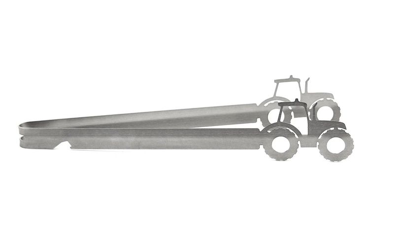 Grillzange Motiv Traktor – Grillzange aus Edelstahl für Traktorfans & Landwirte ?