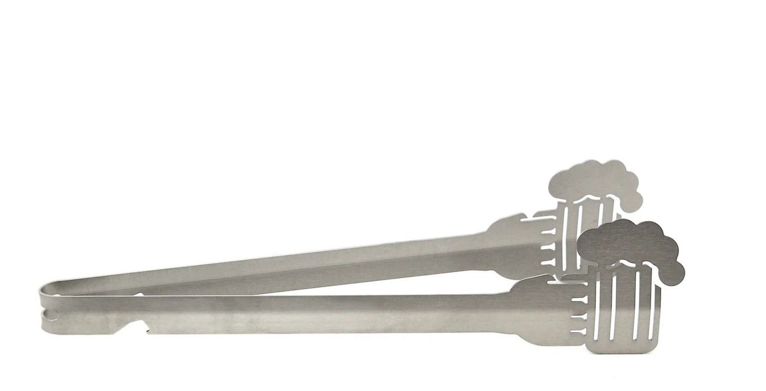 Grillzange Motiv Bierkrug – Grillzange aus Edelstahl für Bierliebhaber & Grillfans ? Grillzange Motiv Bierkrug – Grillzange aus Edelstahl für Bierliebhaber & Grillfans ?