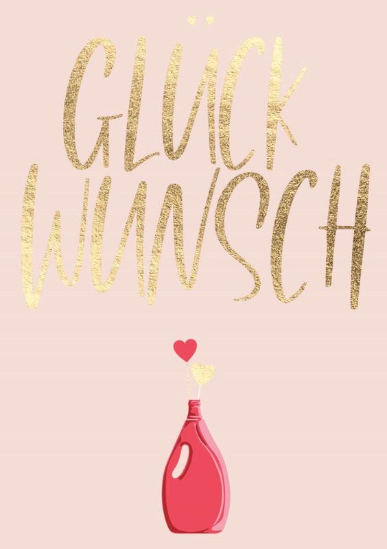 Midi-Doppelkarte: Glückwunsch - Herz u. Vase Midi-Doppelkarte: Glückwunsch - Herz u. Vase