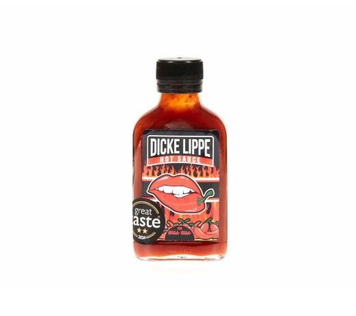 Dicke Lippe Hot Sauce – Extrem scharfe Chili Sauce mit Carolina Reaper 100ml ?️?