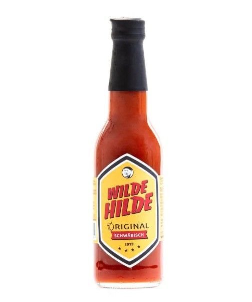 Wilde Hilde "ORIGINAL" schwäbisch, Pflaumen Tomaten Soße mit dezenter Currynote, 330ml