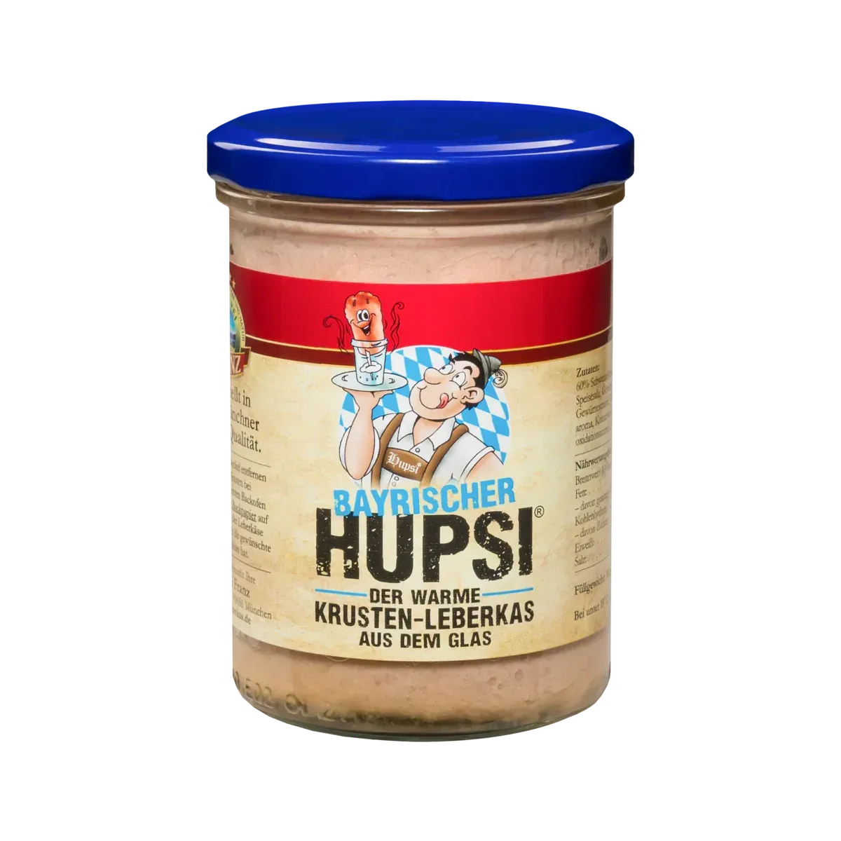 Leberkäse im Glas Hupsi 380g