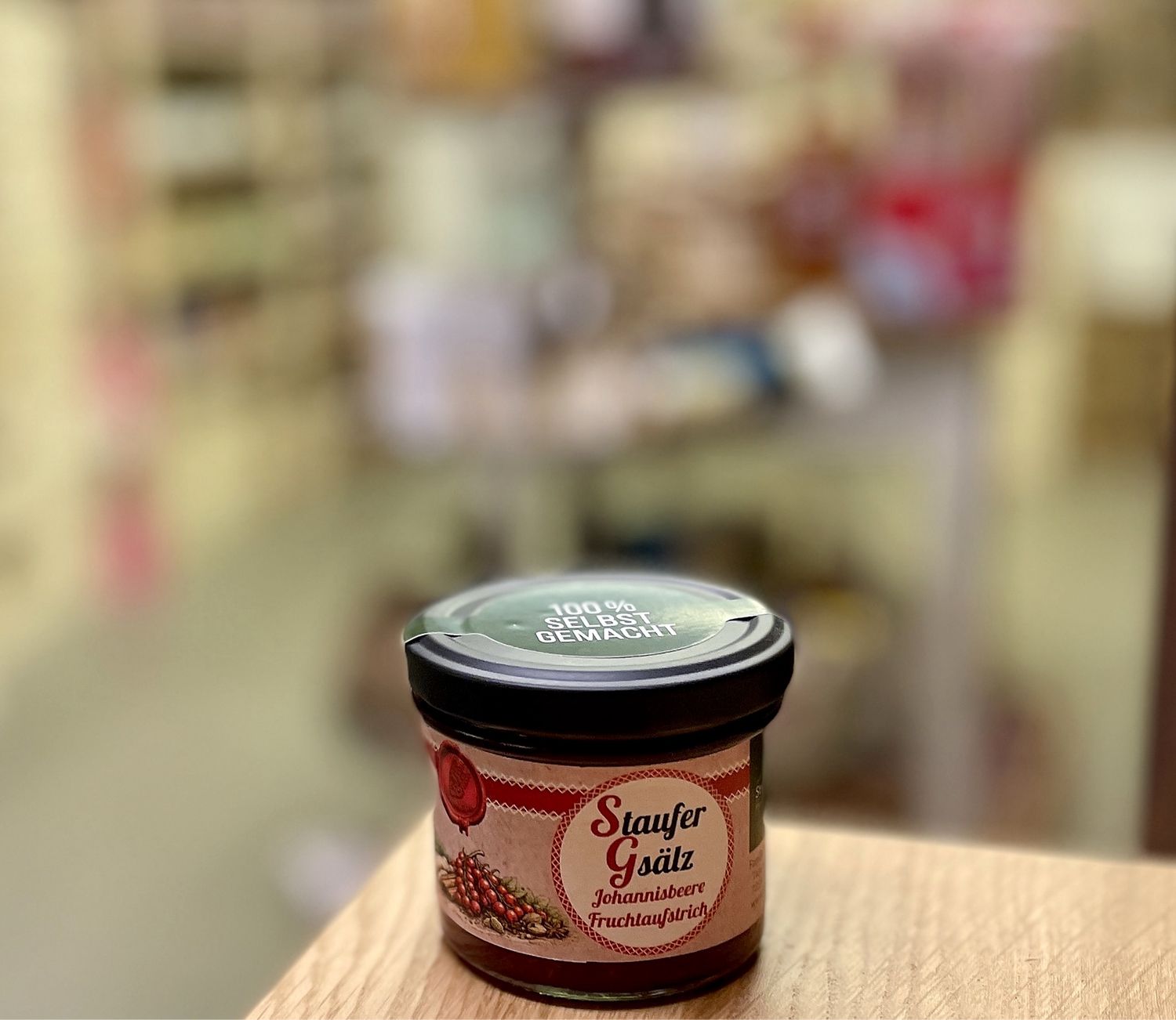 Staufer Gsälz Johannisbeere – Fruchtaufstrich mit Gewürzen 100 g