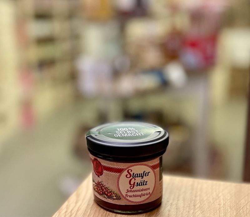 Staufer Gsälz Johannisbeere – Fruchtaufstrich mit Gewürzen 100 g