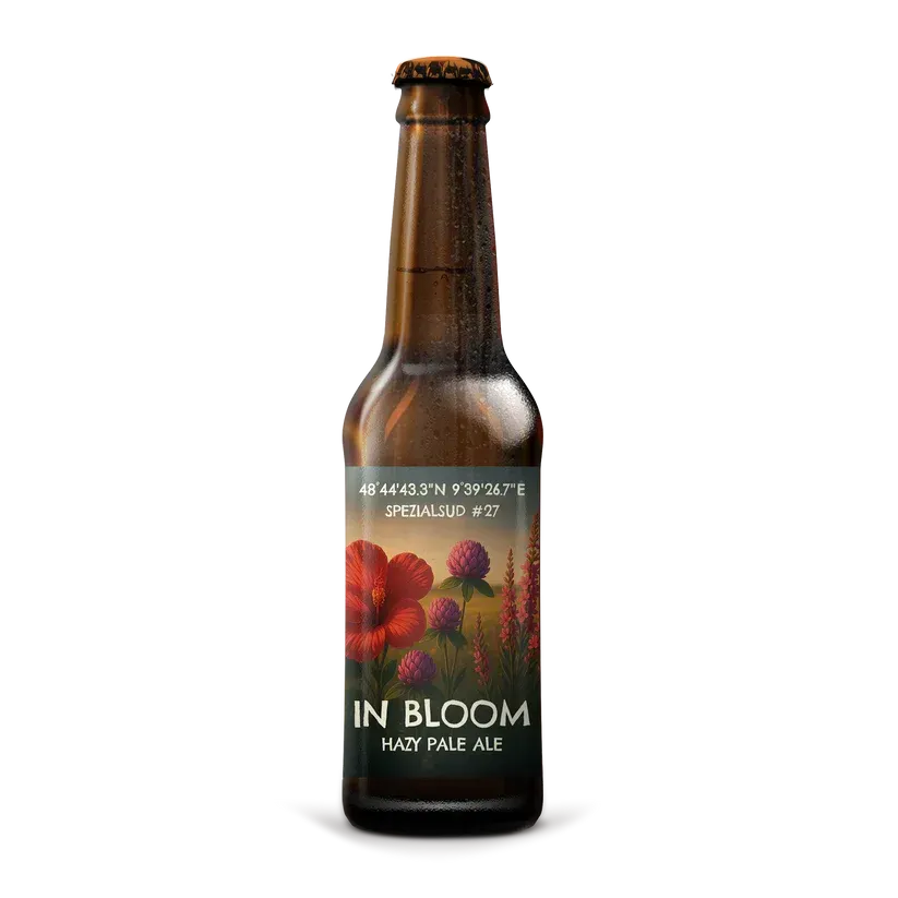 In Bloom Hazy Pale Ale – Florales Craft Bier mit Hibiskus & Rotklee??