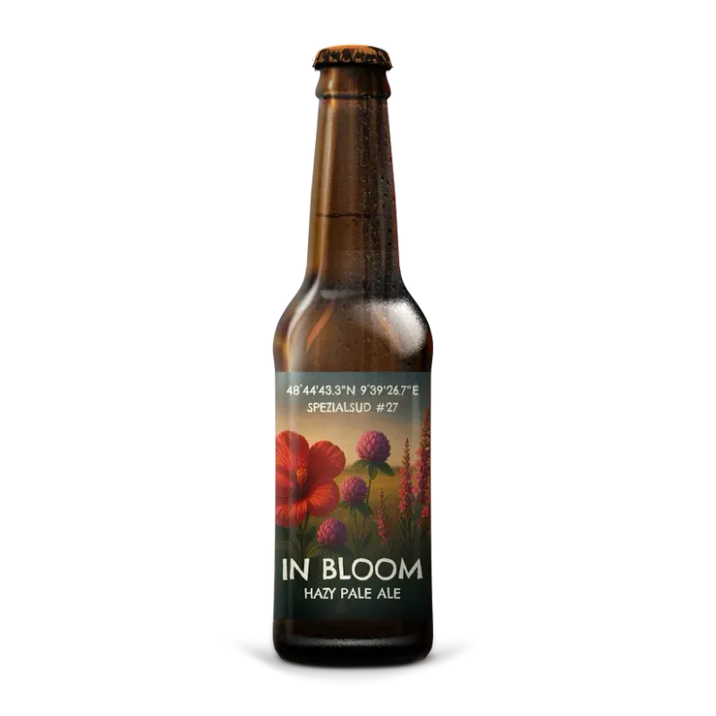 In Bloom Hazy Pale Ale – Florales Craft Bier mit Hibiskus & Rotklee??