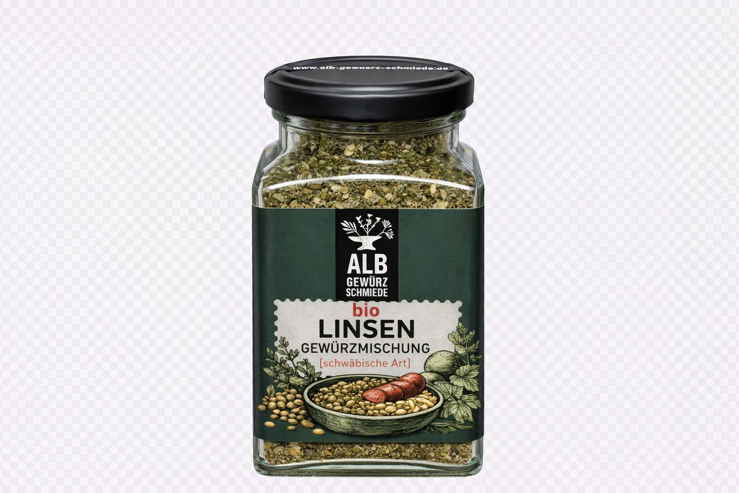 Bio Linsen Gewürzmischung schwäbische Art 45 g – Alb Gewürz Schmiede Bio Linsen Gewürzmischung schwäbische Art 45 g – Alb Gewürz Schmiede