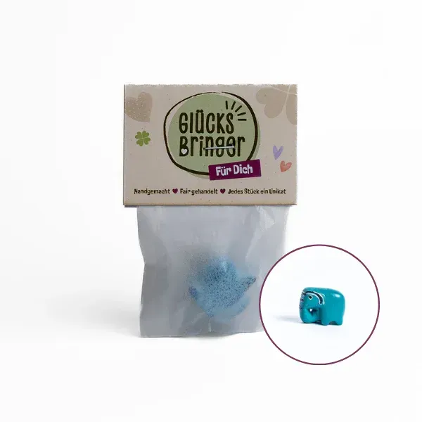 Glücksbringer Glückstier handgemacht – faires Unikat aus Speckstein ?✨