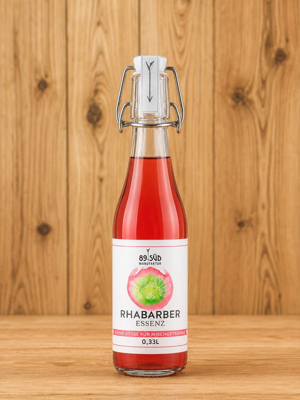 Rhabarber Essenz Bio 330 ml – Fruchtiger Sirup für Schorle, Prosecco & Cocktails ? Rhabarber Essenz Bio 330 ml – Fruchtiger Sirup für Schorle, Prosecco & Cocktails ?