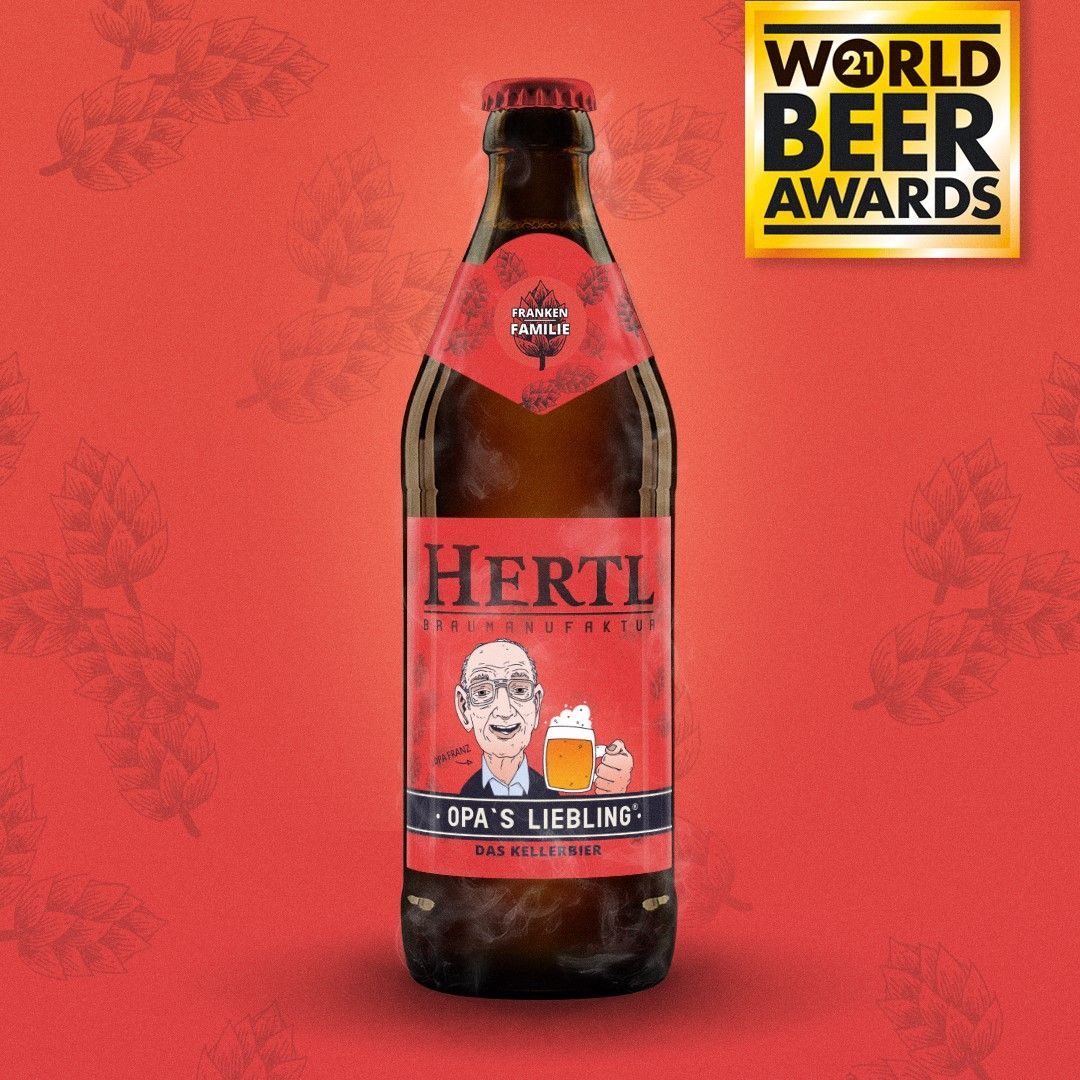 Opa's Liebling 0,5 l – Fränkisches Kellerbier von Hertl mit 4,8 % vol. ? Opa's Liebling 0,5 l – Fränkisches Kellerbier von Hertl mit 4,8 % vol. ?