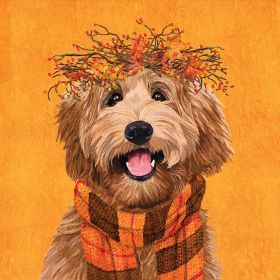 Servietten Dudley Hund 33x33 cm – Herbstliche FSC® Papierservietten mit Hundemotiv ?? Servietten Dudley Hund 33x33 cm – Herbstliche FSC® Papierservietten mit Hundemotiv ??