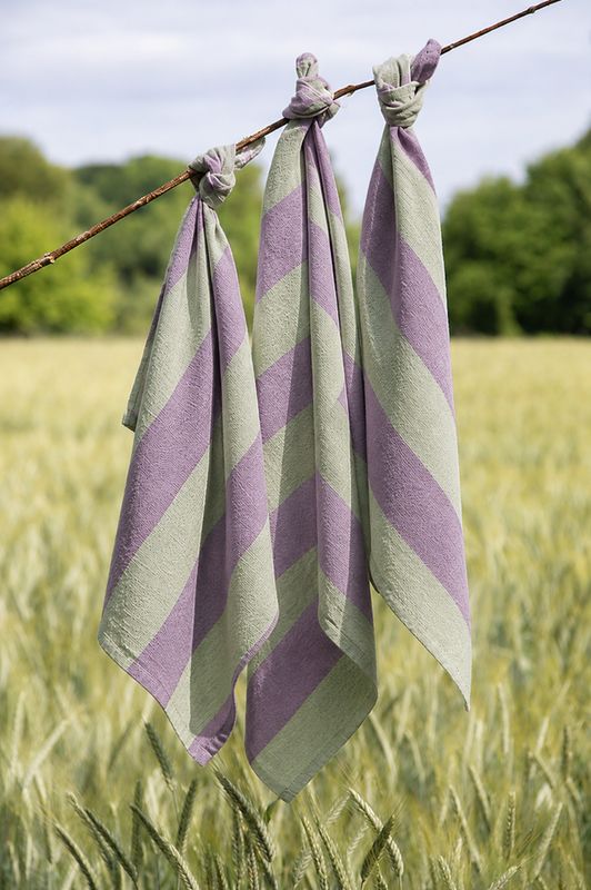 Blockstreifen Trockentuch Salbei/violett 50 x 70 cm – 100 % Baumwolle 1 St.? Blockstreifen Trockentuch Salbei/violett 50 x 70 cm – 100 % Baumwolle 1 St.?