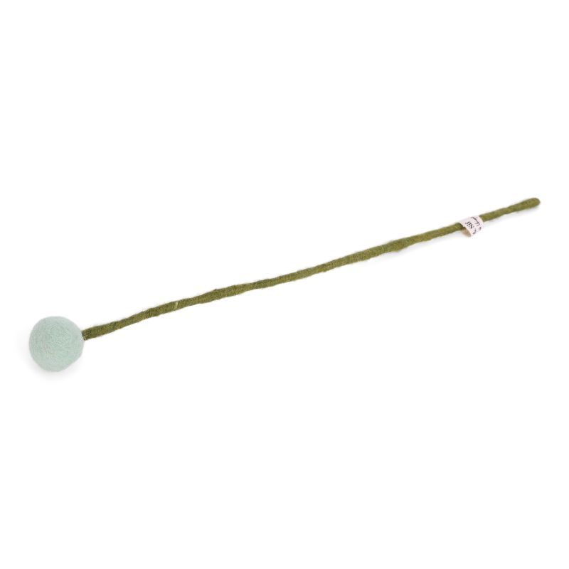 Filz Eukalyptus Kugelblume Grün – Handgefertigte Dekoblume 30 cm ? Filz Eukalyptus Kugelblume Grün – Handgefertigte Dekoblume 30 cm ?