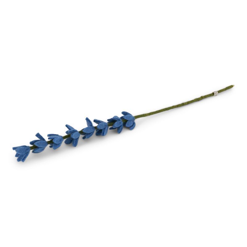 Filz Lupine Blau – Handgefertigte Dekoblume 52 cm ? Filz Lupine Blau – Handgefertigte Dekoblume 52 cm ?