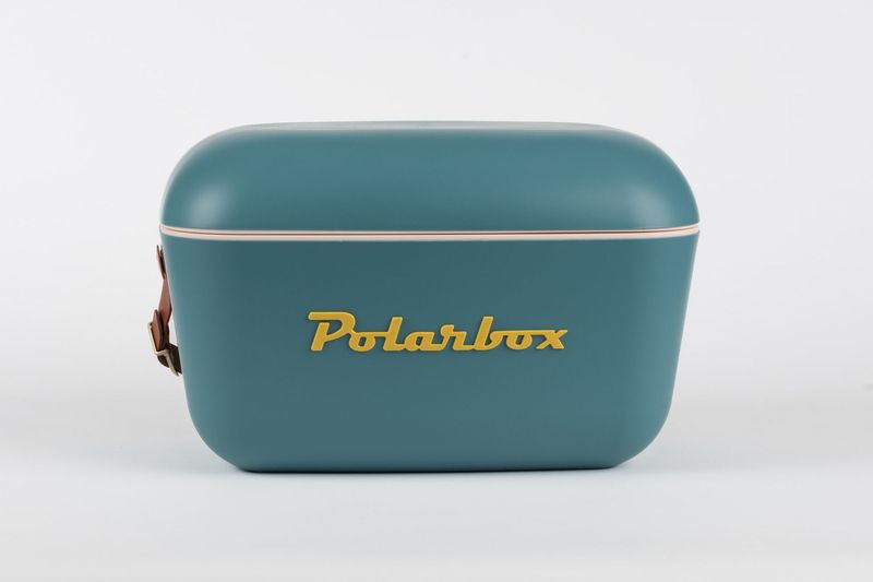 Polarbox Kühlbox 20 Liter Marine Blue mit beigem Innenraum & Senfgelbem Logo ? Polarbox Kühlbox 20 Liter Marine Blue mit beigem Innenraum & Senfgelbem Logo ?