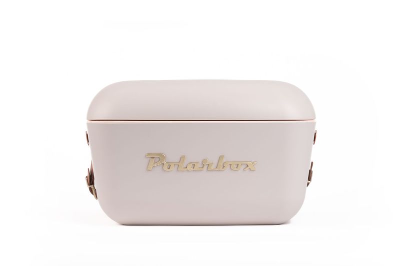 Polarbox Kühlbox 20 Liter Perla mit beigem Innenraum & Gold-Logo ? Polarbox Kühlbox 20 Liter Perla mit beigem Innenraum & Gold-Logo ?