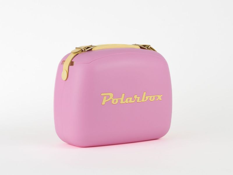 Polarbox Kühlbox 6 Liter Rosa mit Lunchbox & gelbem Tragegurt ? Polarbox Kühlbox 6 Liter Rosa mit Lunchbox & gelbem Tragegurt ?