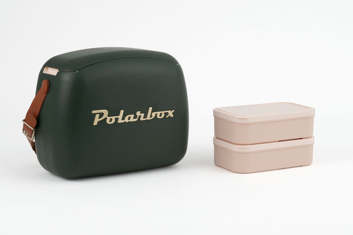 Polarbox Kühlbox 6 Liter Green Forest mit Lunchbox & Gold-Logo ? Polarbox Kühlbox 6 Liter Green Forest mit Lunchbox & Gold-Logo ?